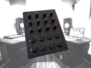 BB-S Midi Controller with 12 potentiometers and 4 mini arcade buttons